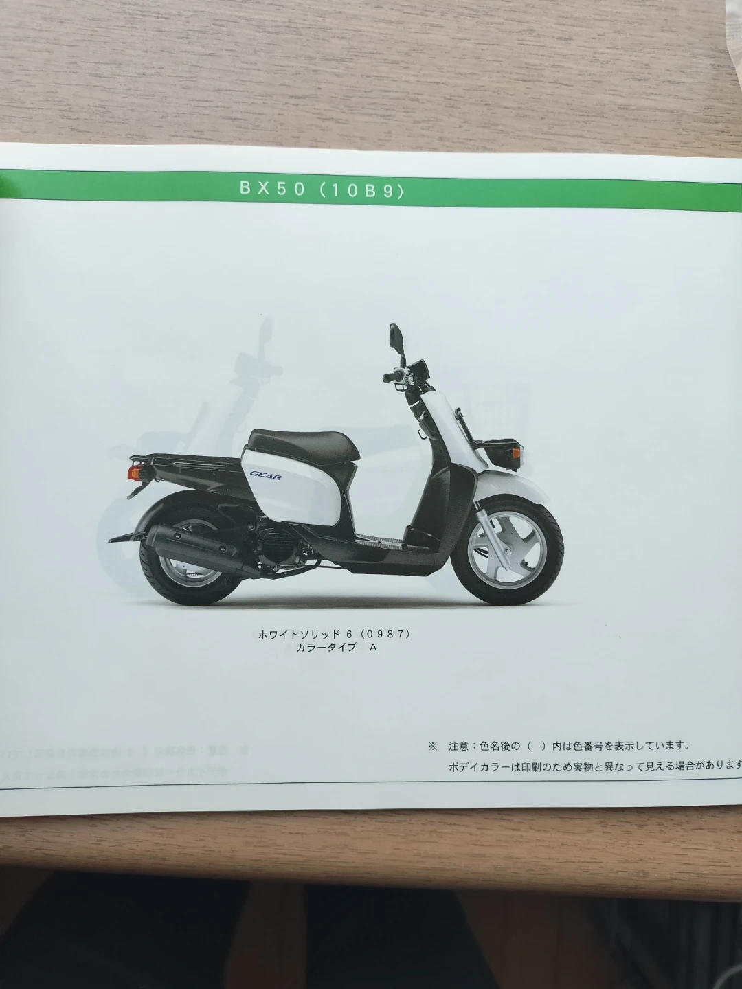 YAMAHA GEARのハンドルスイッチ左右の写真2枚目