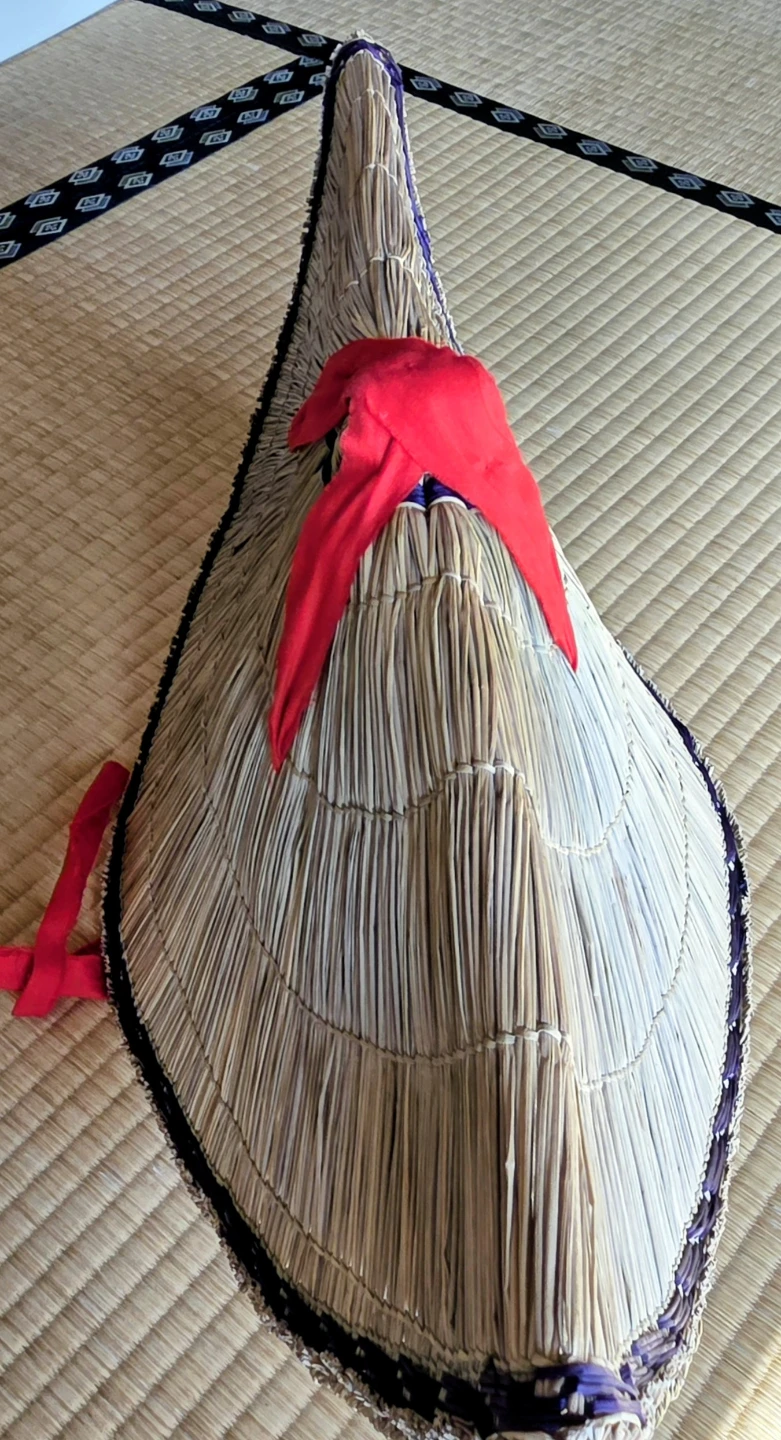 日本舞踊　あみ笠の写真2枚目