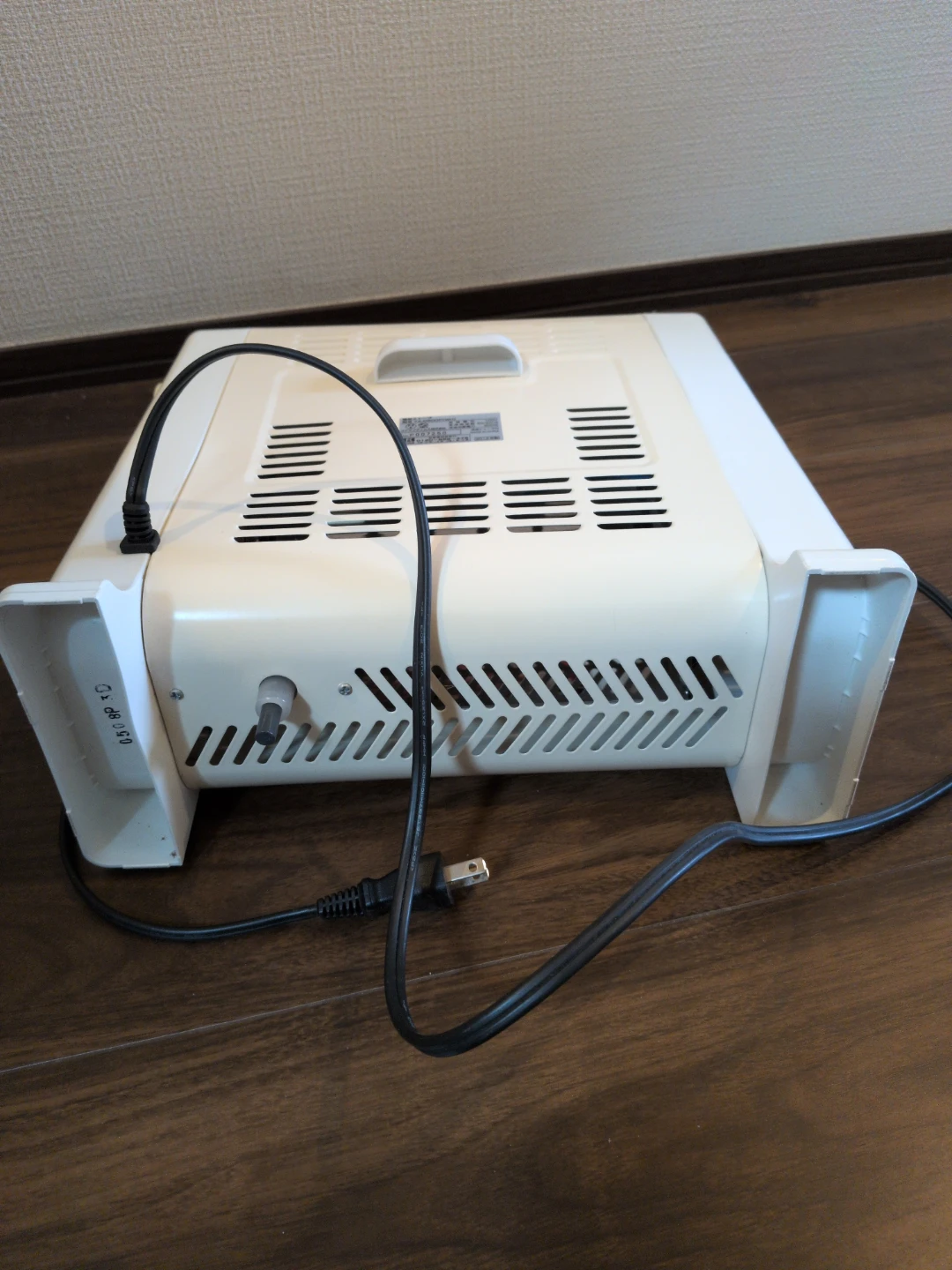 ユアサ 電気ストーブ YA-D800P(WH)の写真3枚目