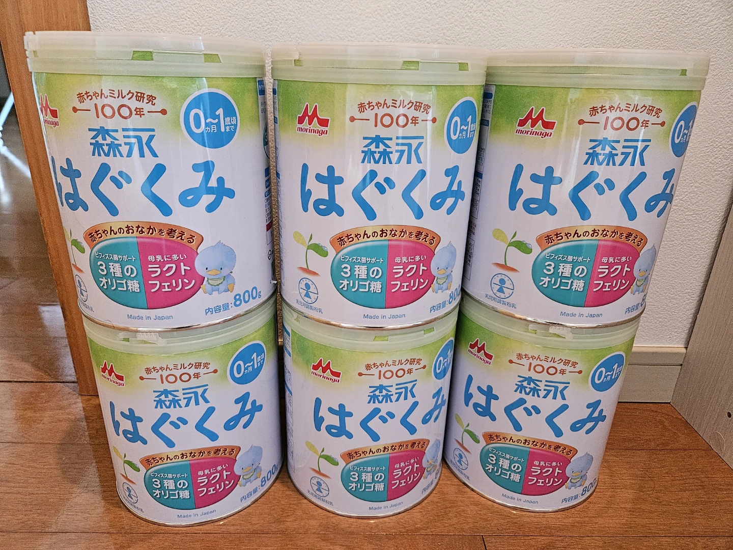モリナガ はぐくみ 粉ミルク 800g