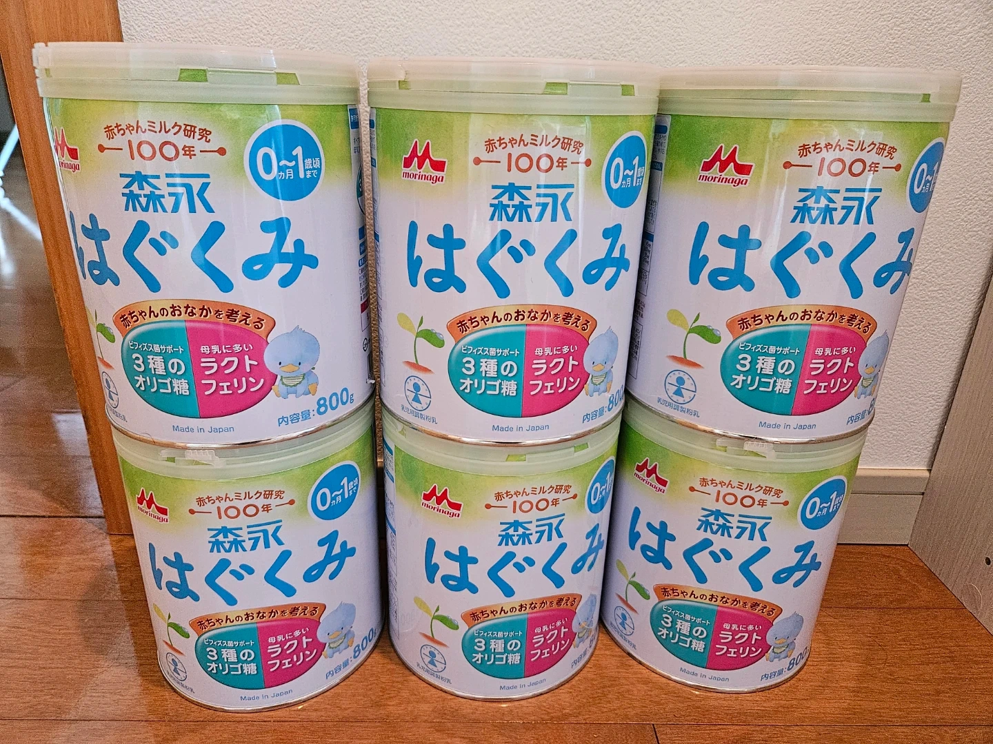 モリナガ はぐくみ 粉ミルク 800g