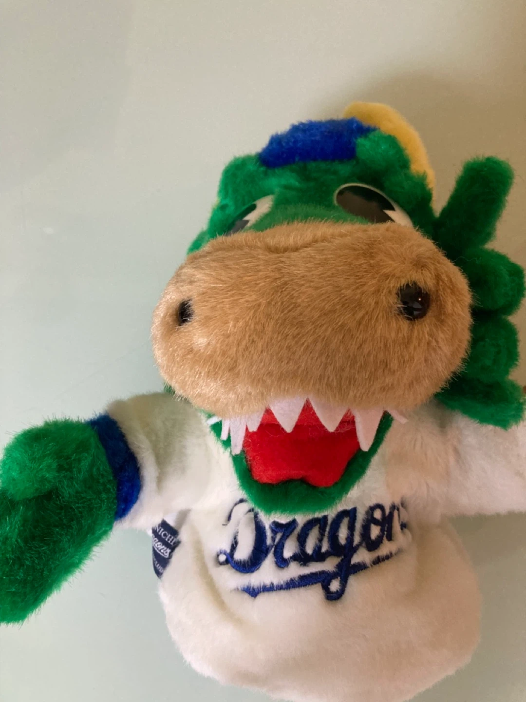 グッズ マスコット 中日ドラゴンズ パペット 「ガブリ」人形 中日ドラゴンズ ぬいぐるみの写真6枚目
