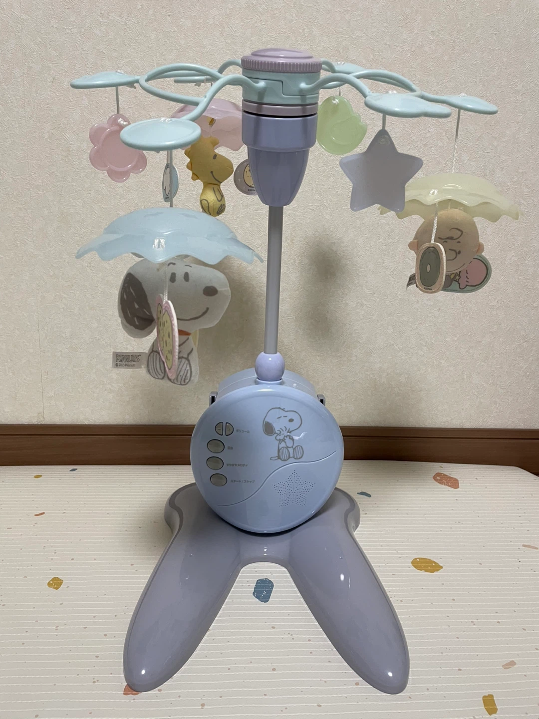 スヌーピー ベビーベッド メリー