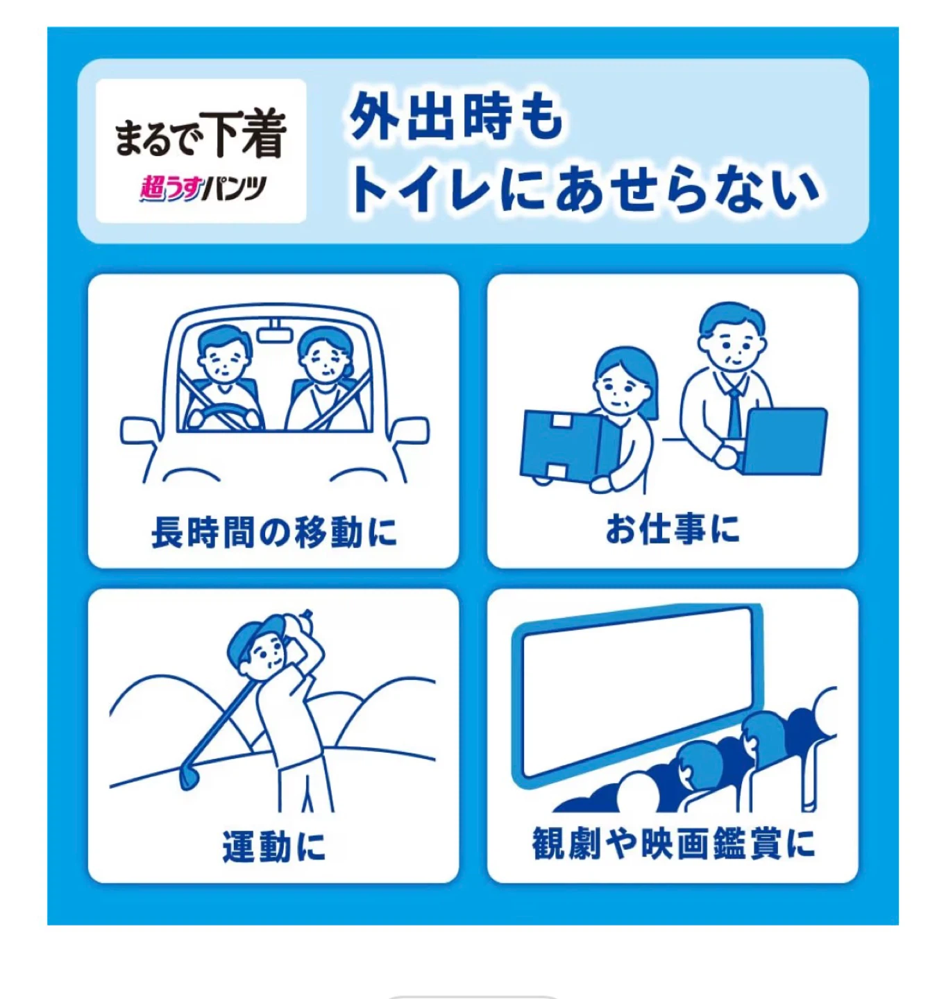 【新品】花王 大人オムツ リリーフ まるで下着 M-Lサイズ 30枚の写真6枚目