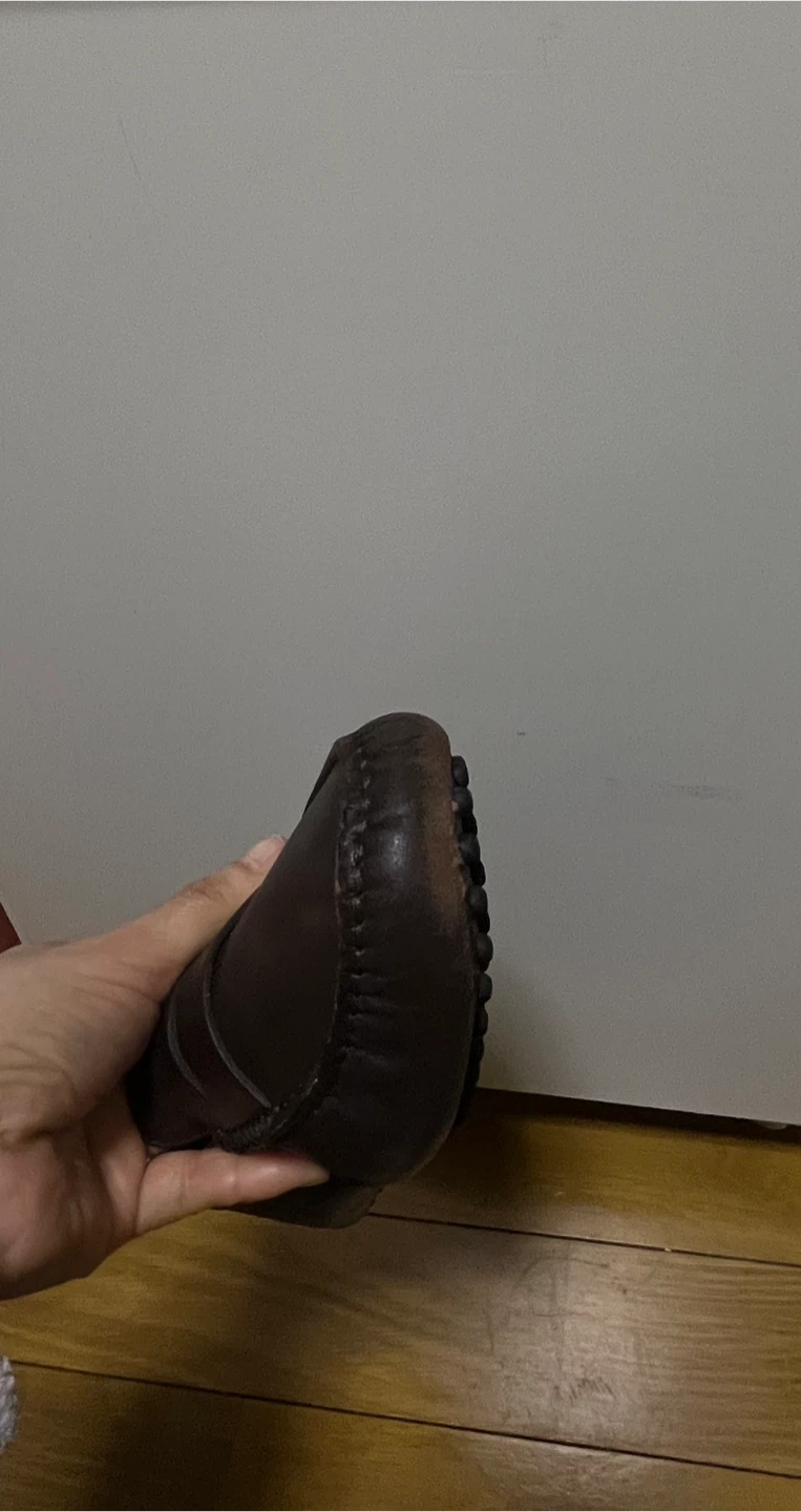 TOD'S トッズ ドライビング シューズローファー ダークブラウンの写真8枚目