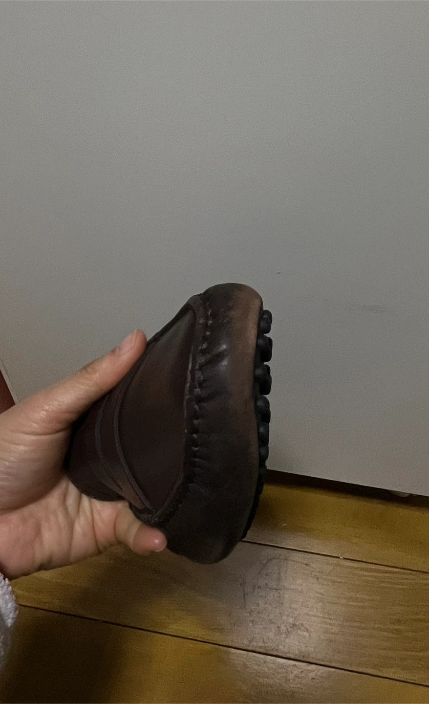 TOD'S トッズ ドライビング シューズローファー ダークブラウンの写真9枚目