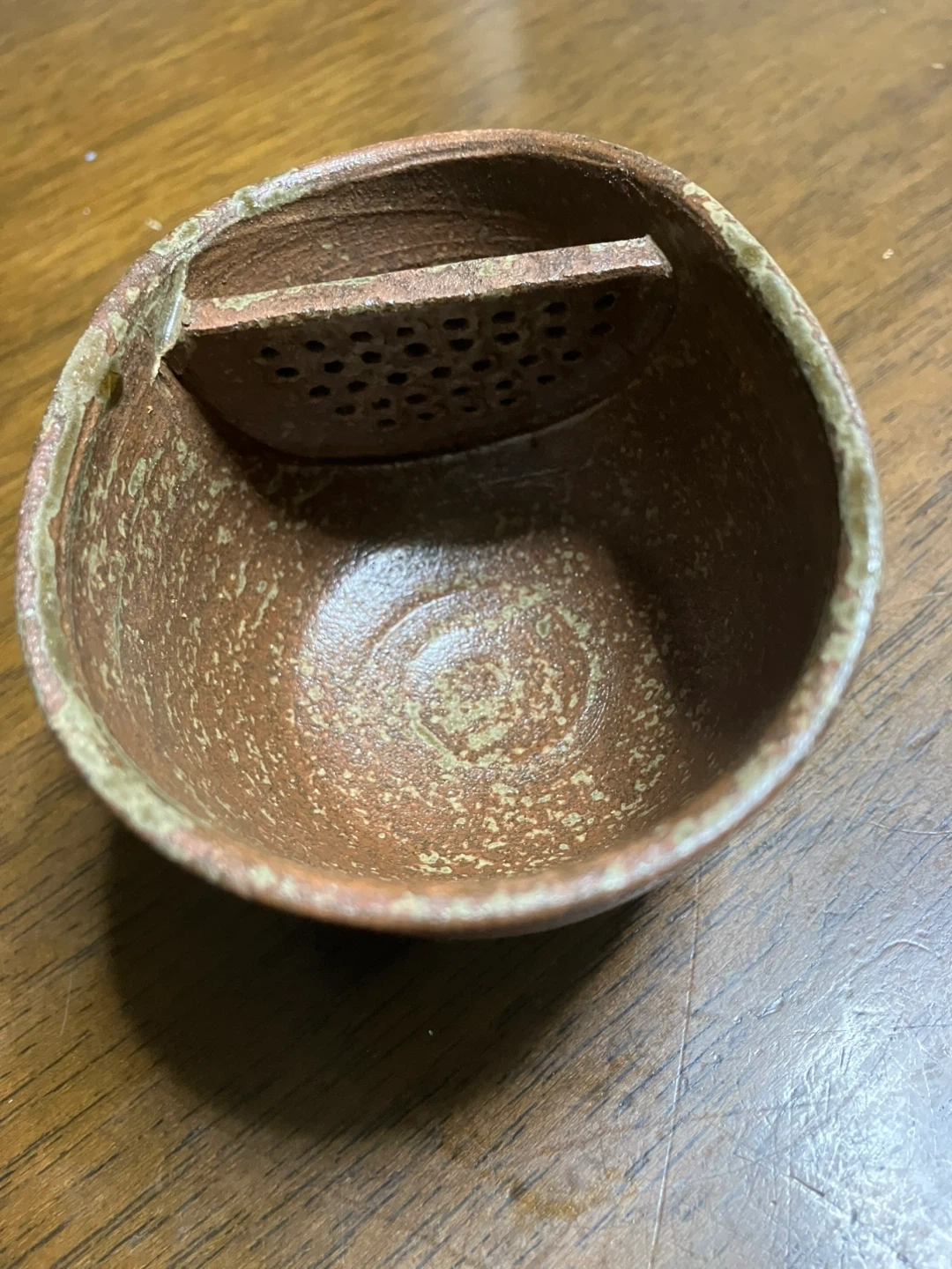 萩焼 茶漉し付き湯呑みの写真3枚目