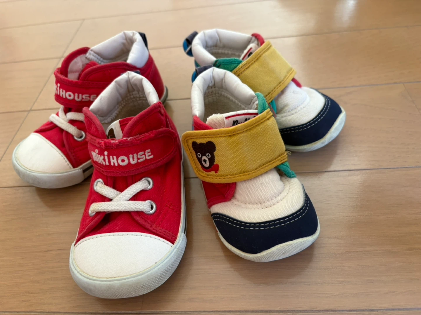 ミキハウス、ダブルB ベビーシューズの写真2枚目