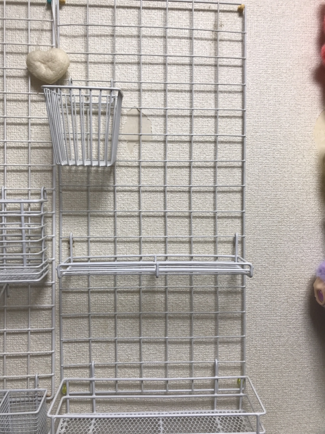 ワイヤーネット収納セットの写真2枚目