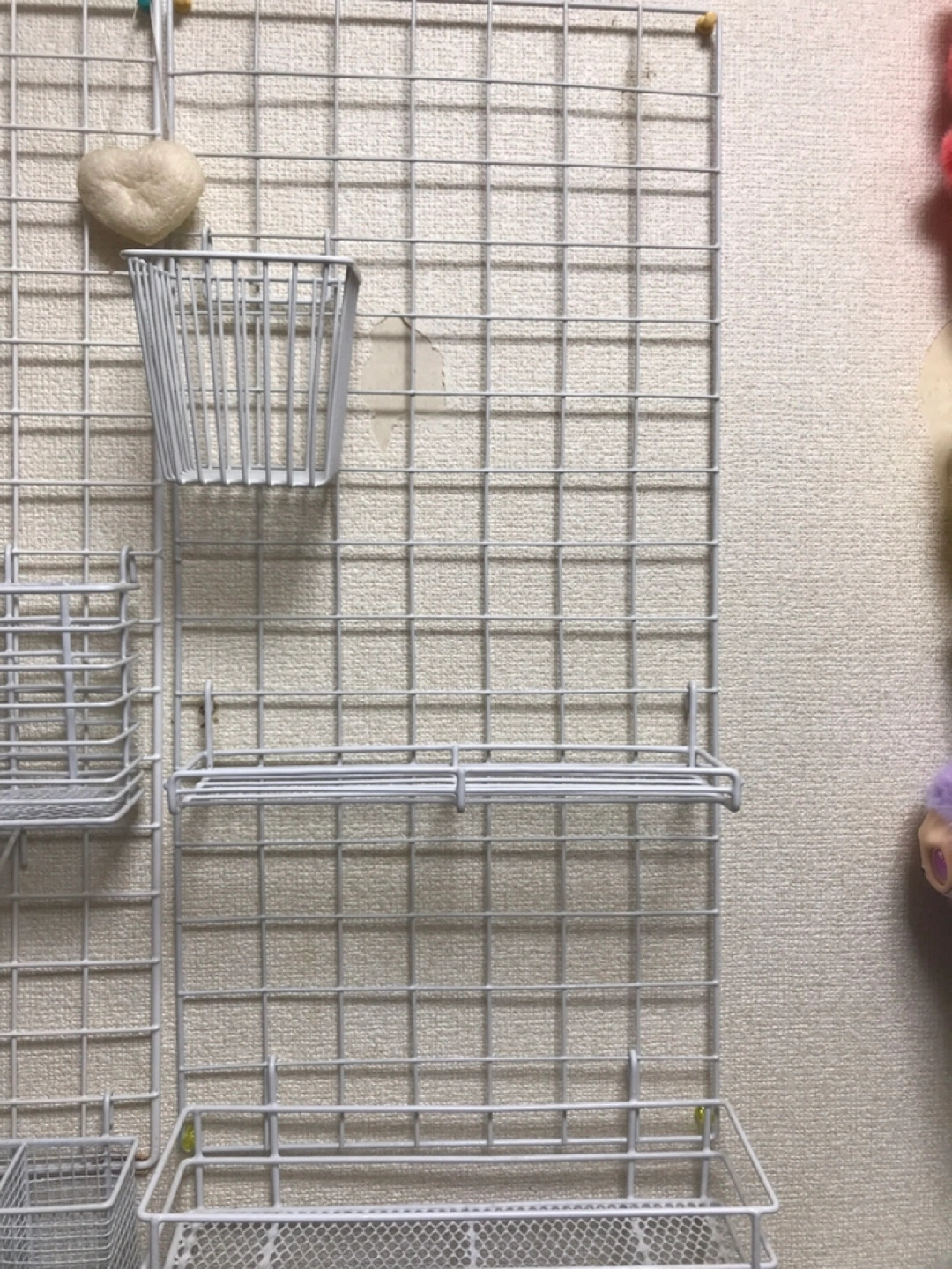 ワイヤーネット収納セットの写真2枚目