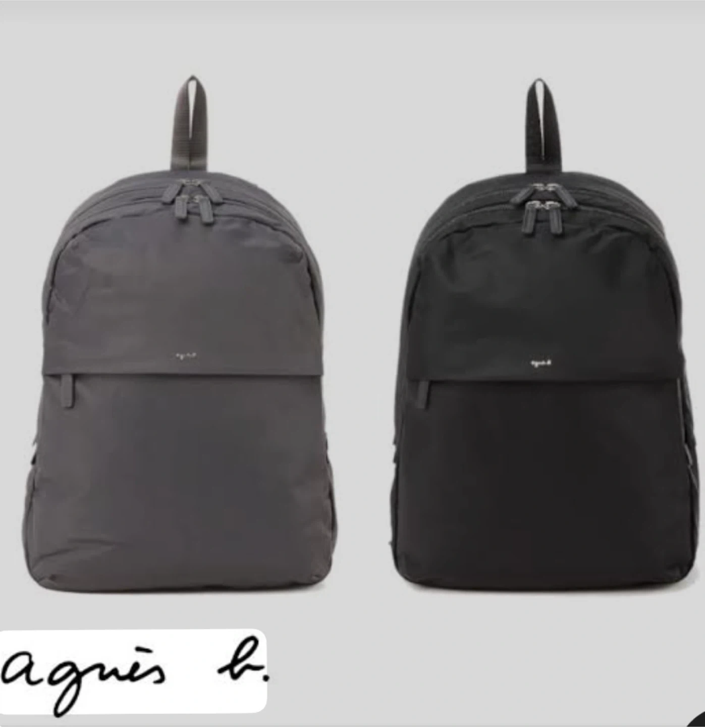 agnes. b ナイロン バックパック "Cecile" NS24-10