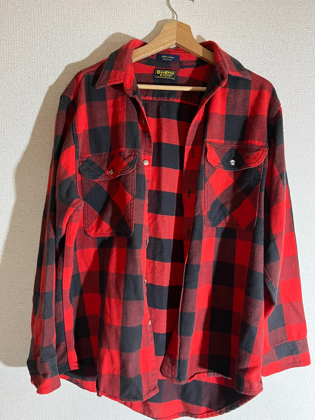オシュコシュ シャツ チェック柄