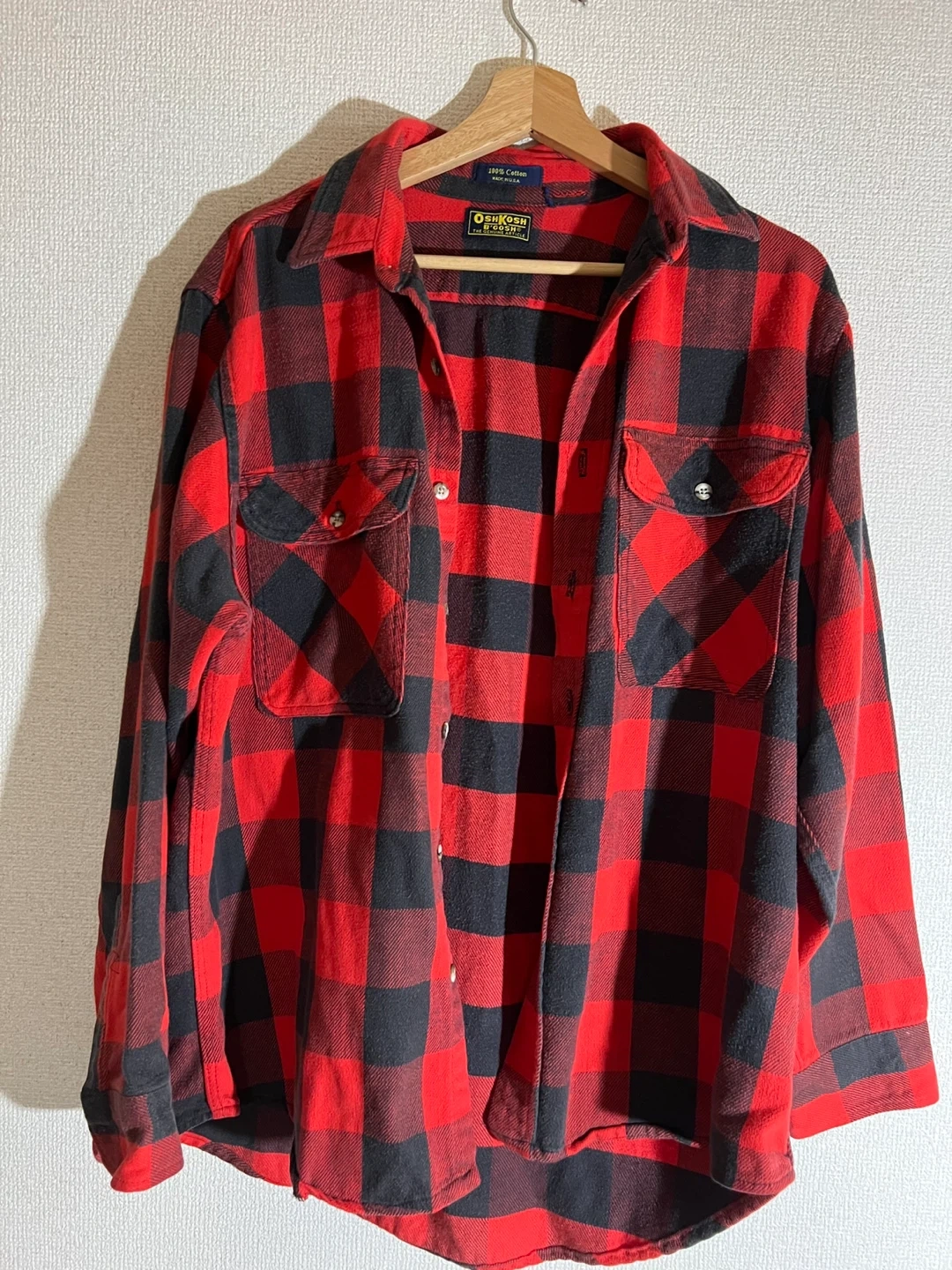 オシュコシュ シャツ チェック柄