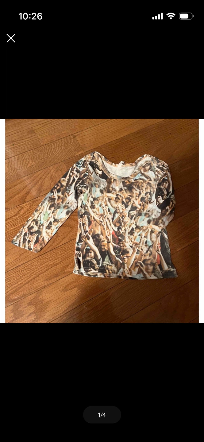ポップアップショップ　ベビー服　長袖Tシャツ　1-1.5Yの写真4枚目