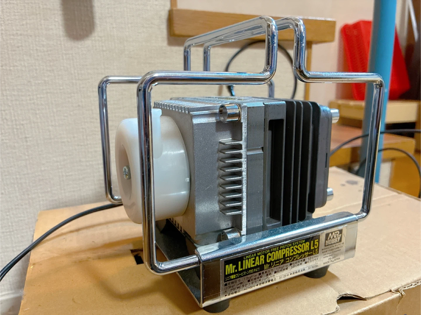 Mr.リニアコンプレッサーL5 エアブラシセットの写真2枚目