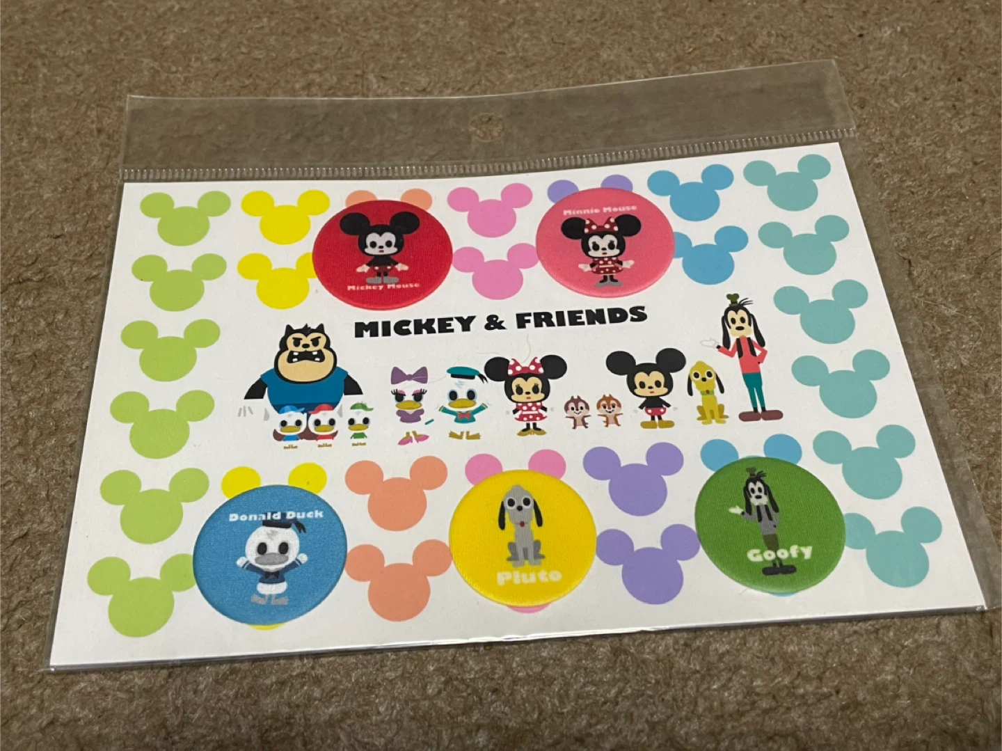 ディズニー ミッキー＆フレンズ スマホクリーナー