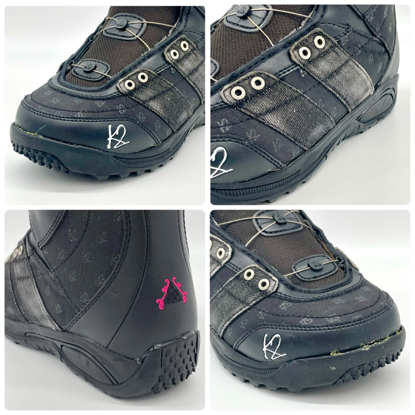 【クリーニング済】K2  MINK BOA 23cm スノーボードブーツ レディースの写真7枚目