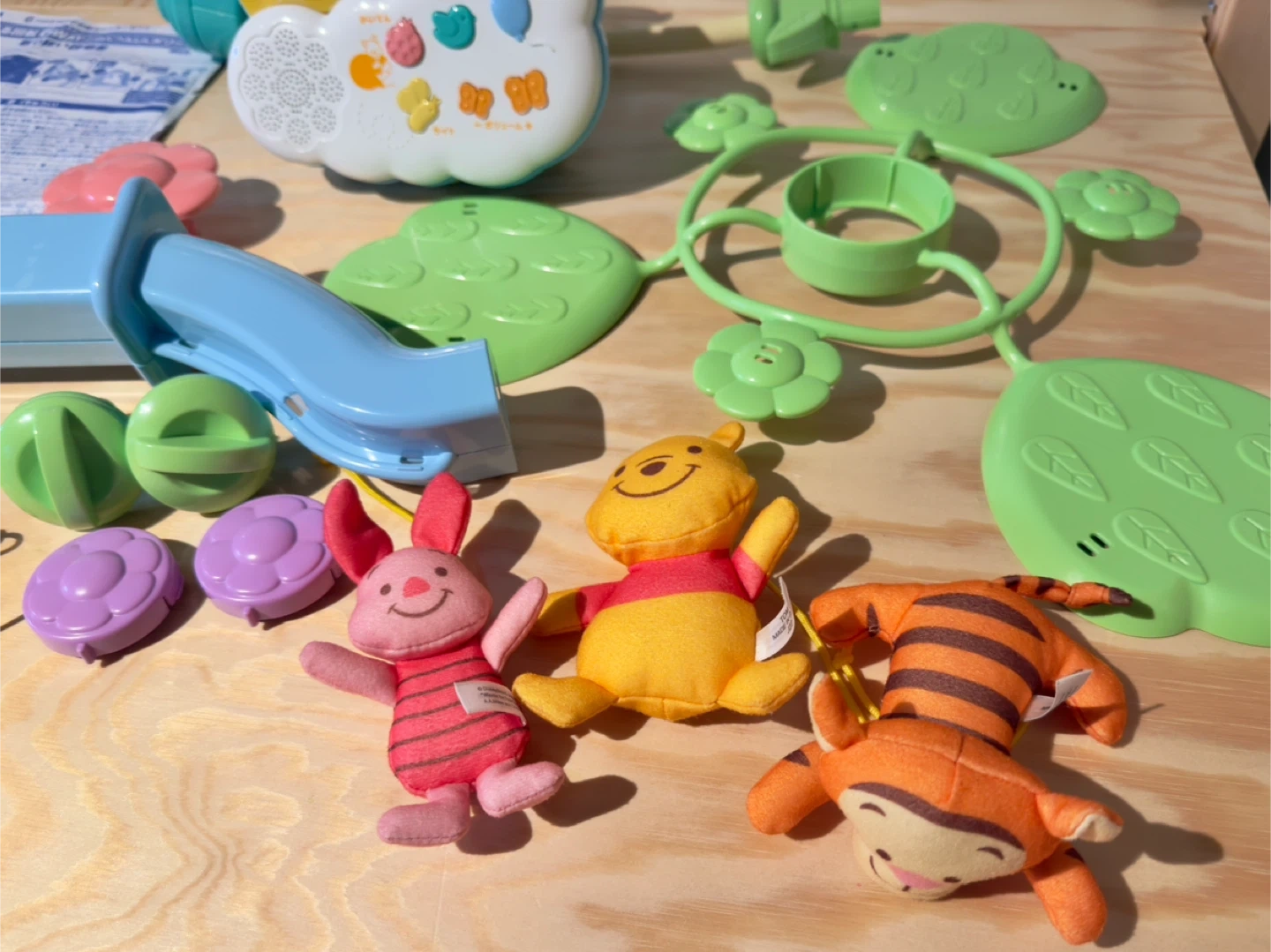 【美品・欠品なし】くまのプーさん 6WAYジムにへんしんメリーの写真5枚目