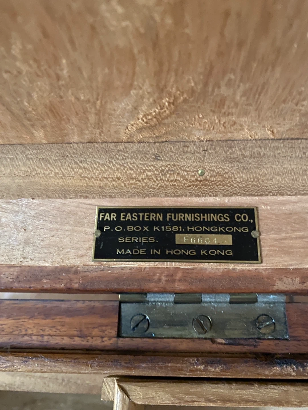 FAR EASTERN FURNISHINGS CO ビンテージ 収納家具 - キャロット（Karrot）