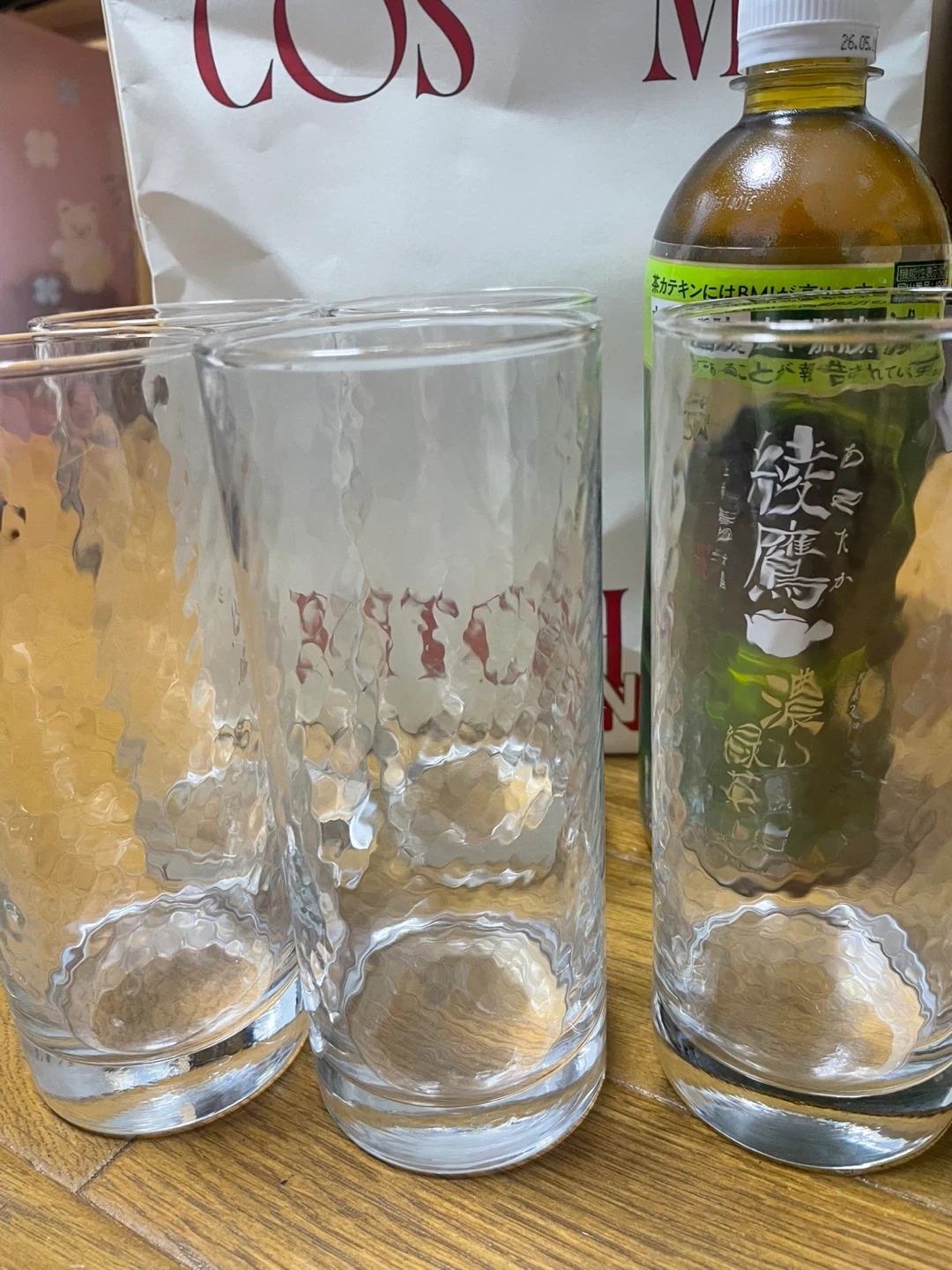 グラス5本