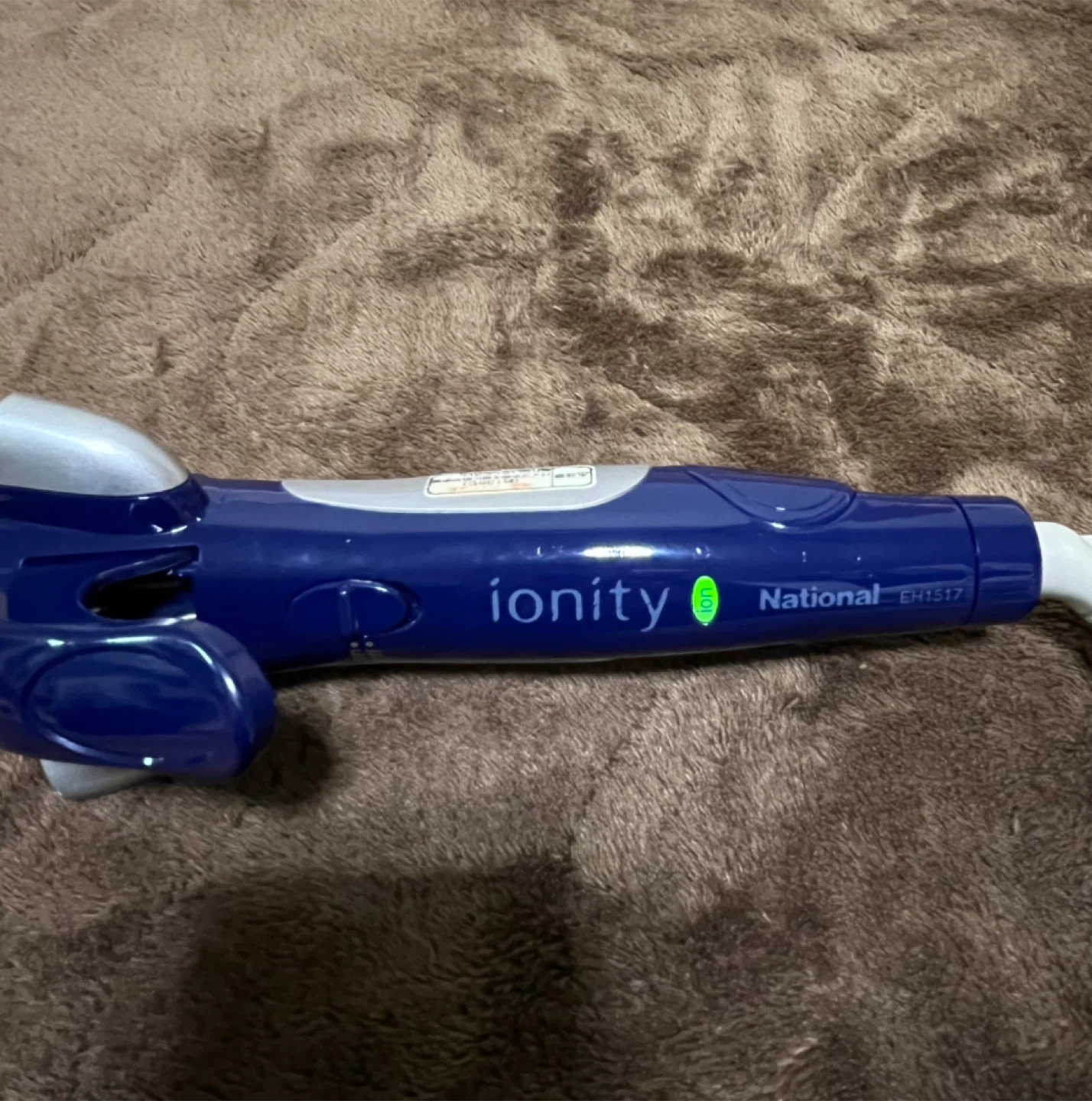 ナショナル ionity ヘアアイロンの写真4枚目