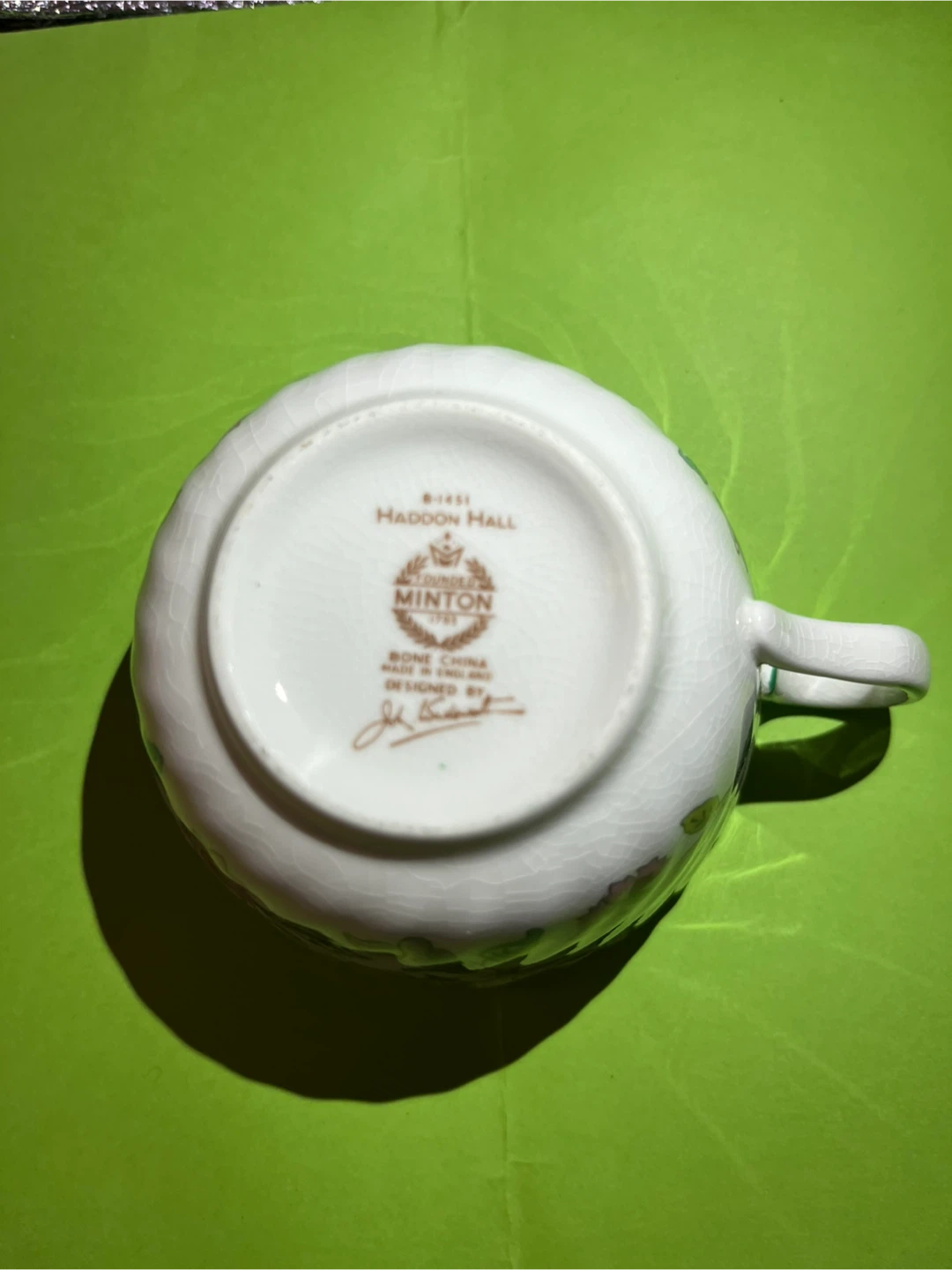 MINTON カップ&ソーサーの写真3枚目