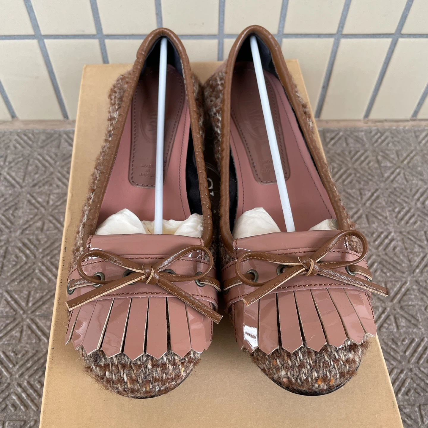 クララ フラットシューズ 23cm 日本製の写真2枚目