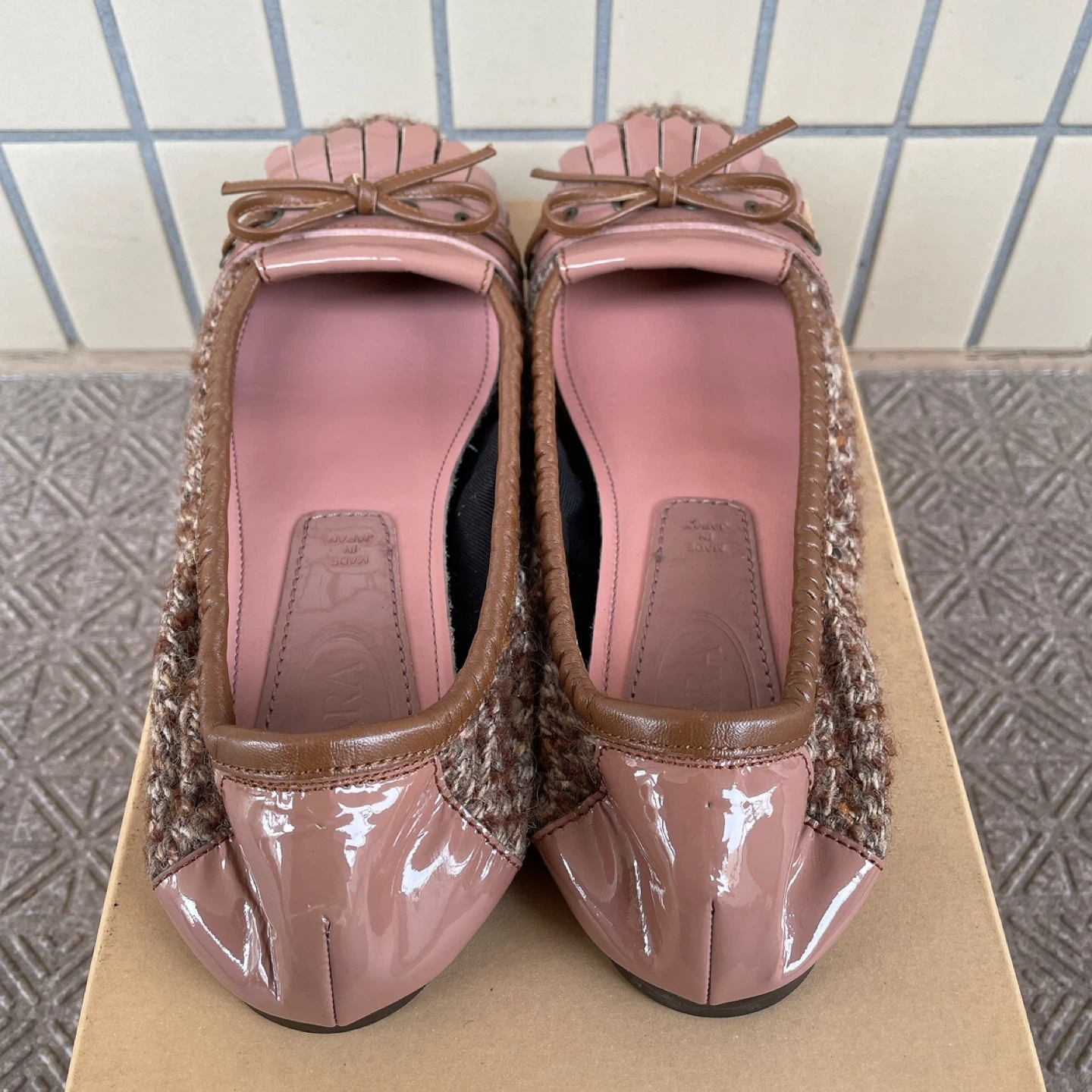 クララ フラットシューズ 23cm 日本製の写真3枚目