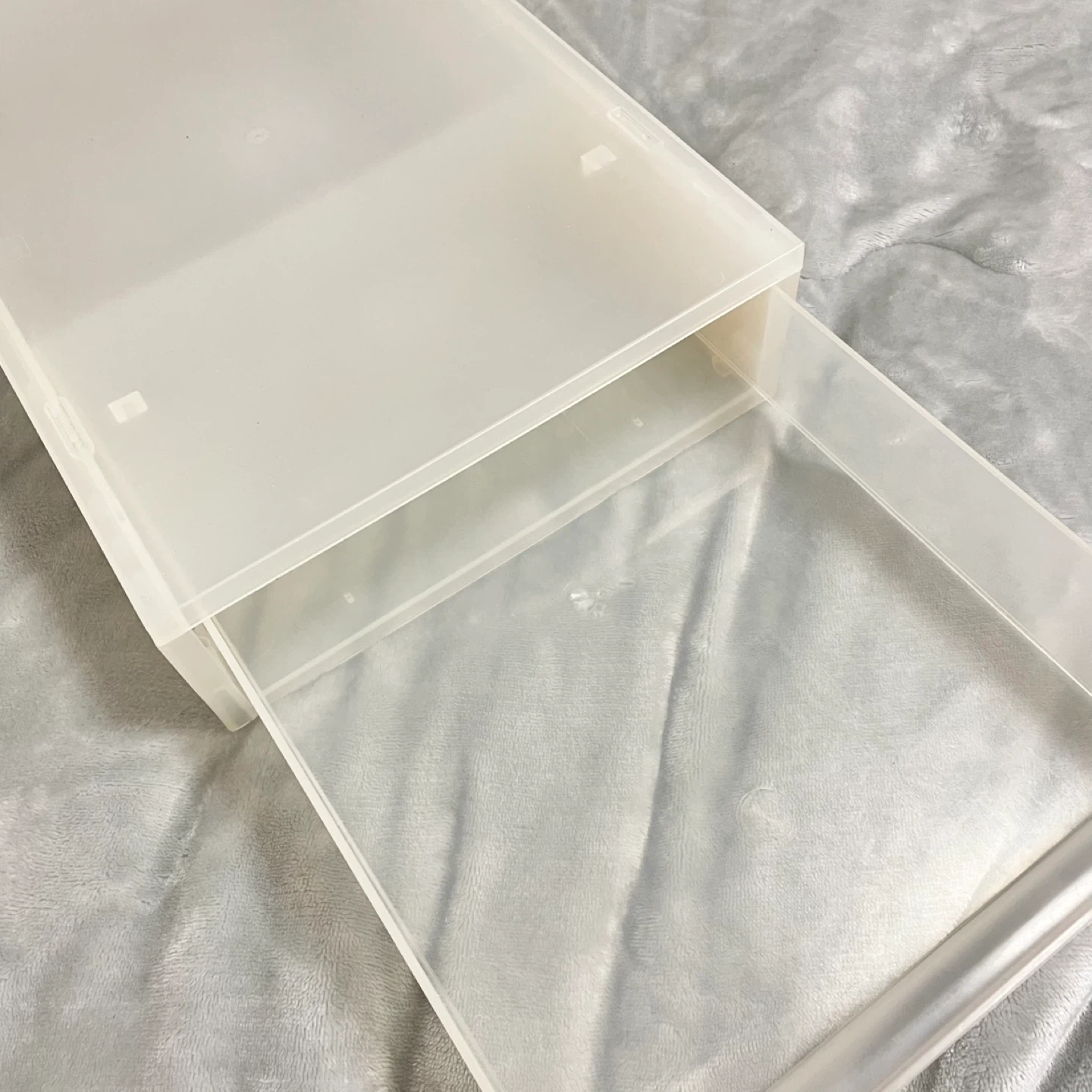 無印良品 引出し式ケース 薄型 縦