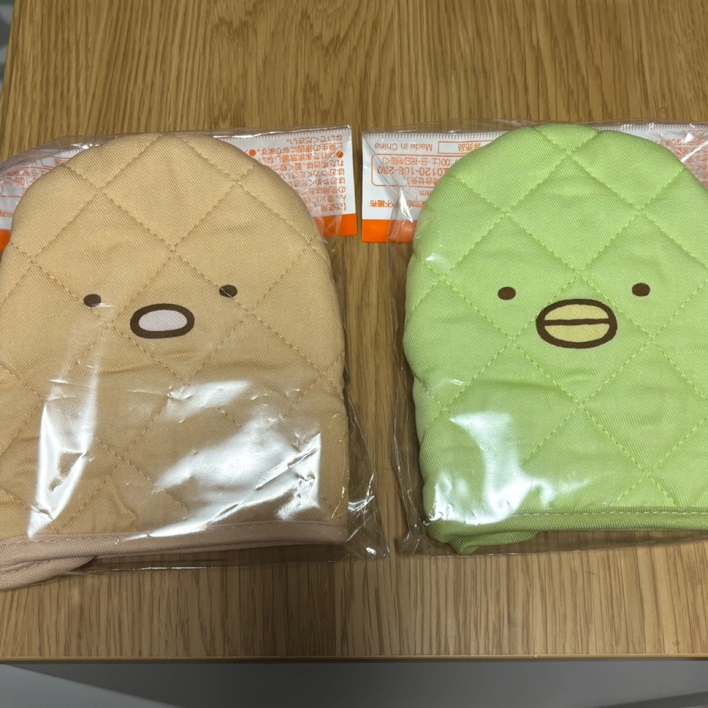 【新品未使用】すみっコぐらし 鍋つかみ キッチングッズ 2点セット