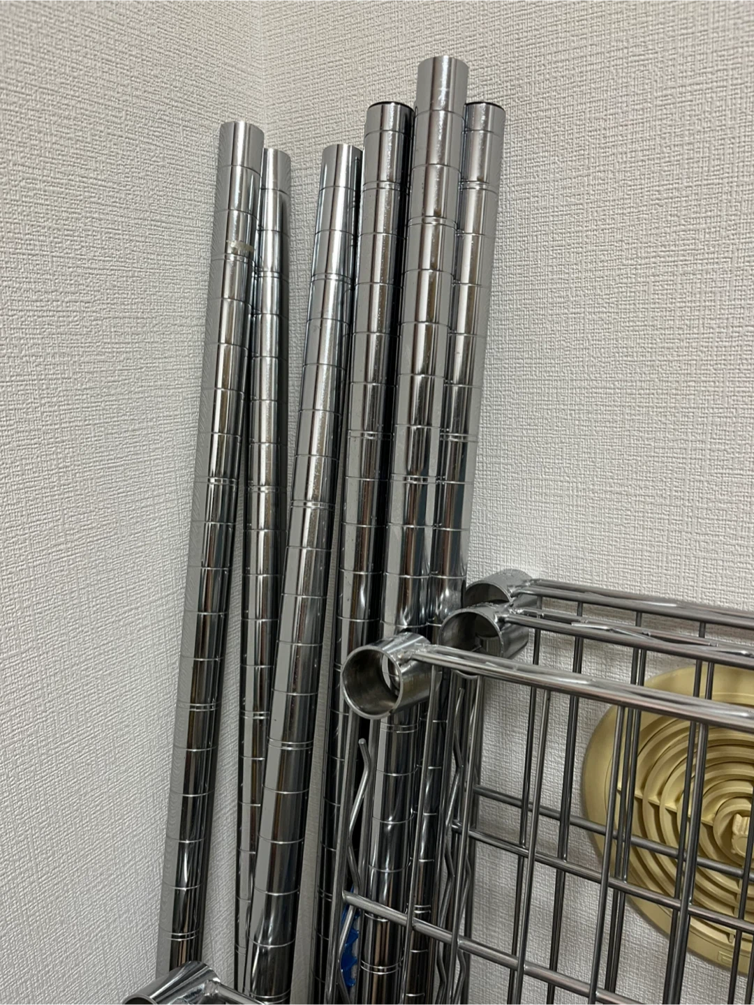 Luminous ルミナス スチール冷蔵庫ラック 高さ174cmの写真6枚目