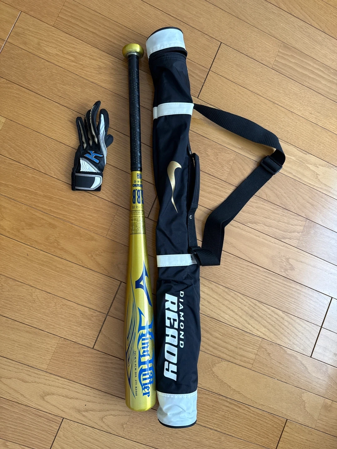 無料❗️ダイヤモンドレディー 野球バット グローブ ケース