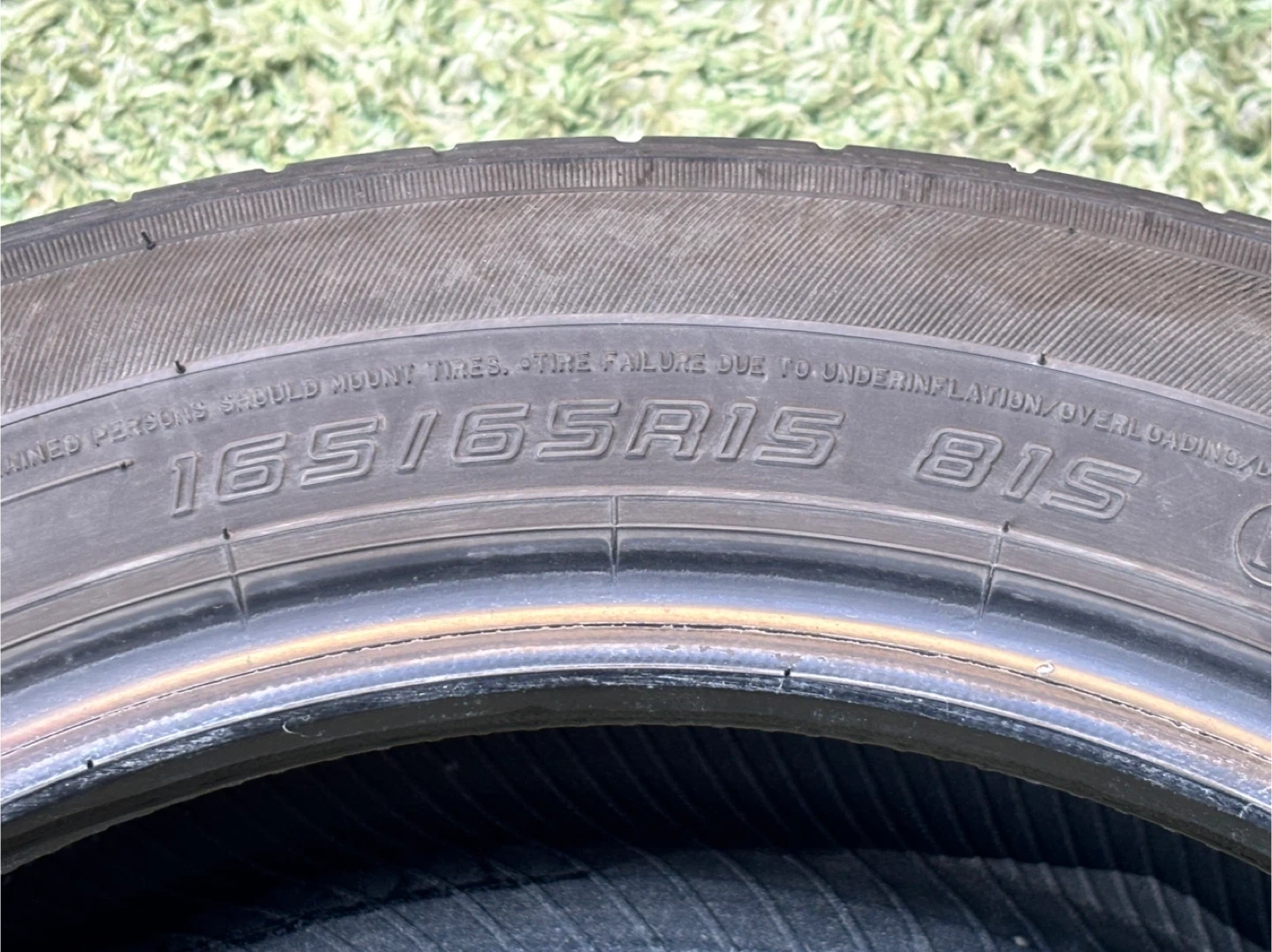 ダンロップ タイヤ 165/65R15 81S 4本セットの写真2枚目