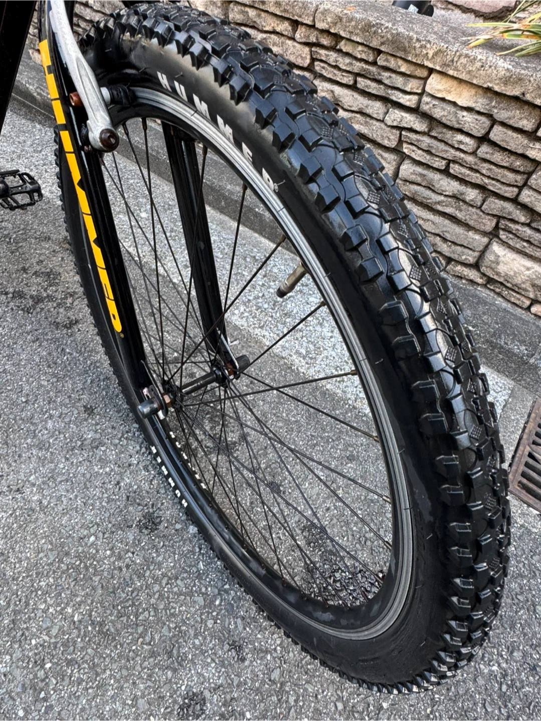 街乗りやロングライドにHUMMERマウンテンバイクの写真4枚目