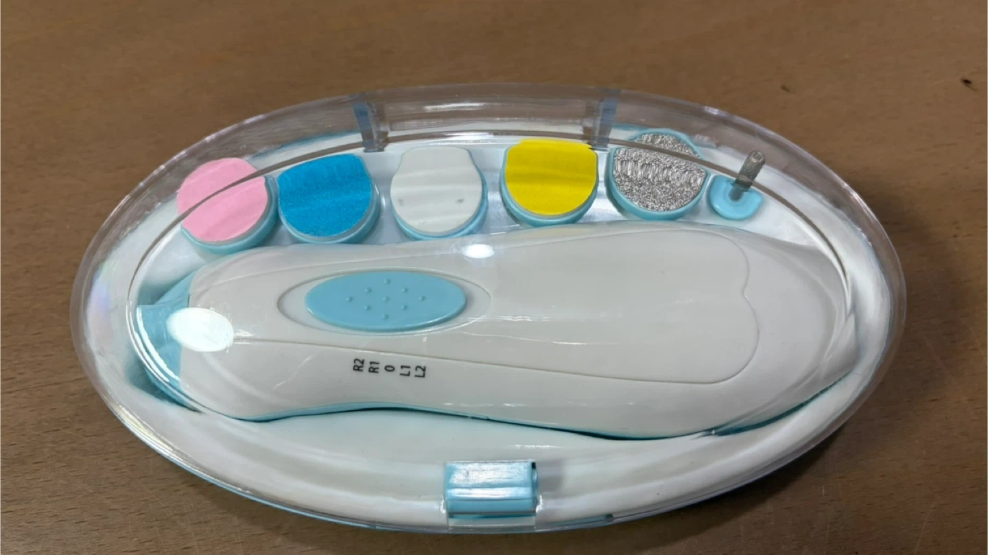 ベビー用電動ネイルケアセット