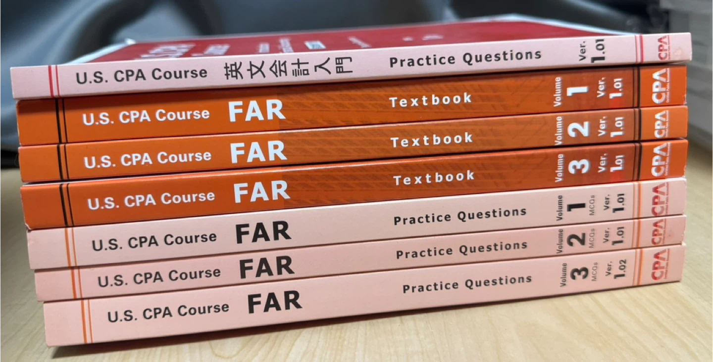 U.S. CPA Course FAR 教材セット ver1.01