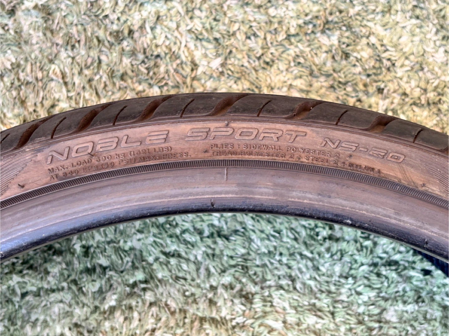 2023年製 NANKANG NS-20 245/30R22 95W XLの写真5枚目