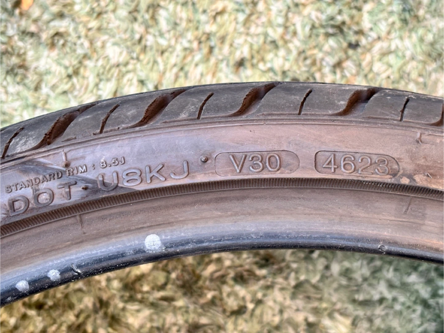 2023年製 NANKANG NS-20 245/30R22 95W XLの写真4枚目