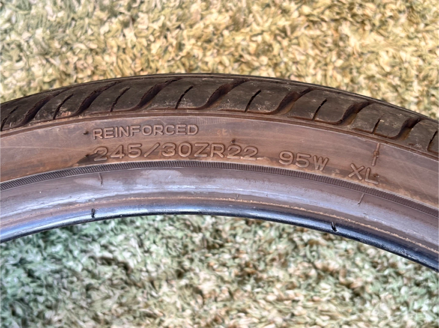 2023年製 NANKANG NS-20 245/30R22 95W XLの写真2枚目