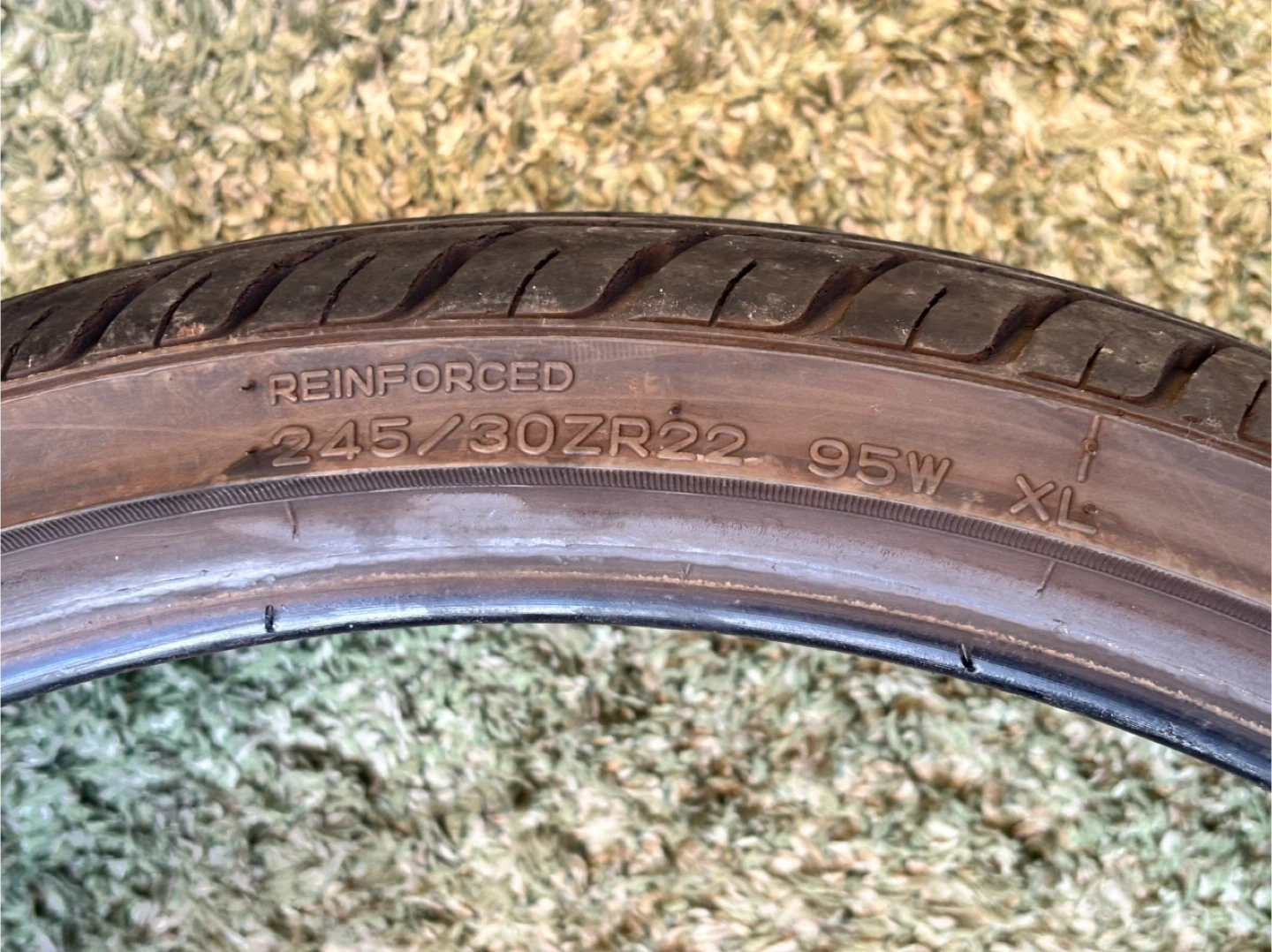 2023年製 NANKANG NS-20 245/30R22 95W XLの写真2枚目