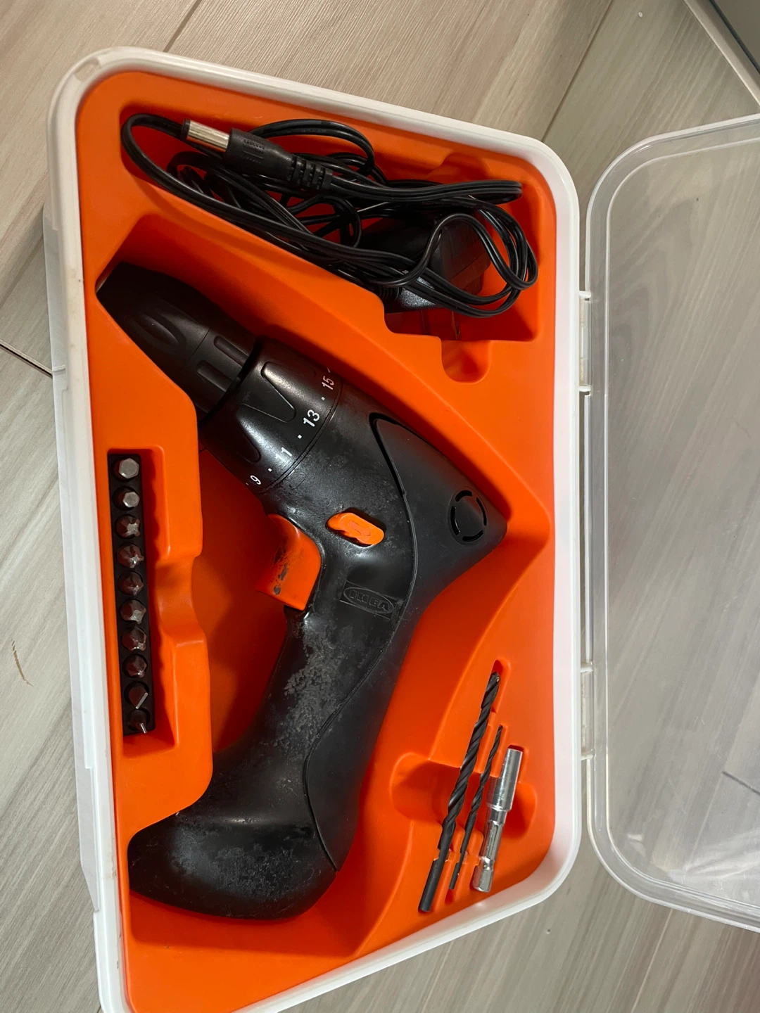 イケア 電動ドライバー 工具セット