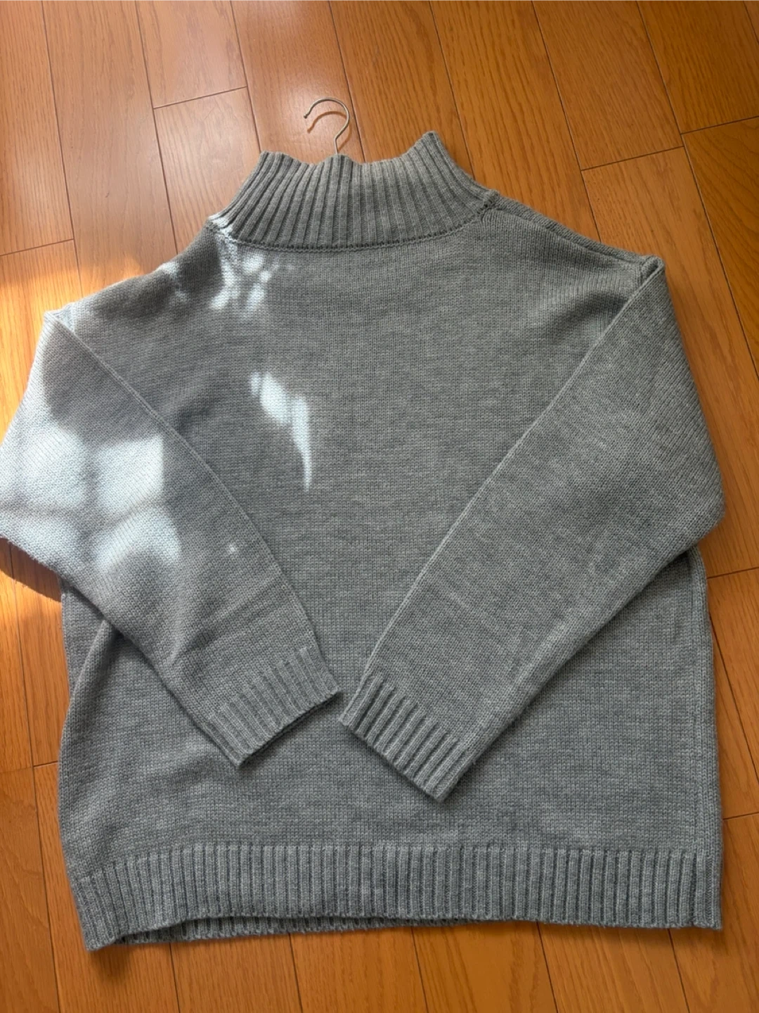 【美品】アンティカantiquaニット グレー