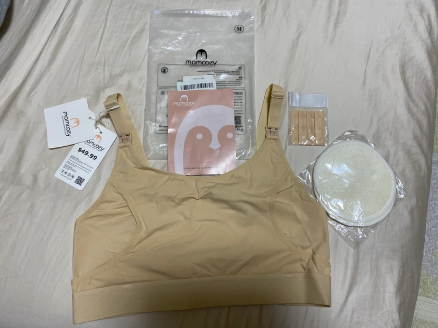 モムコージー 授乳ブラ Mサイズの写真3枚目