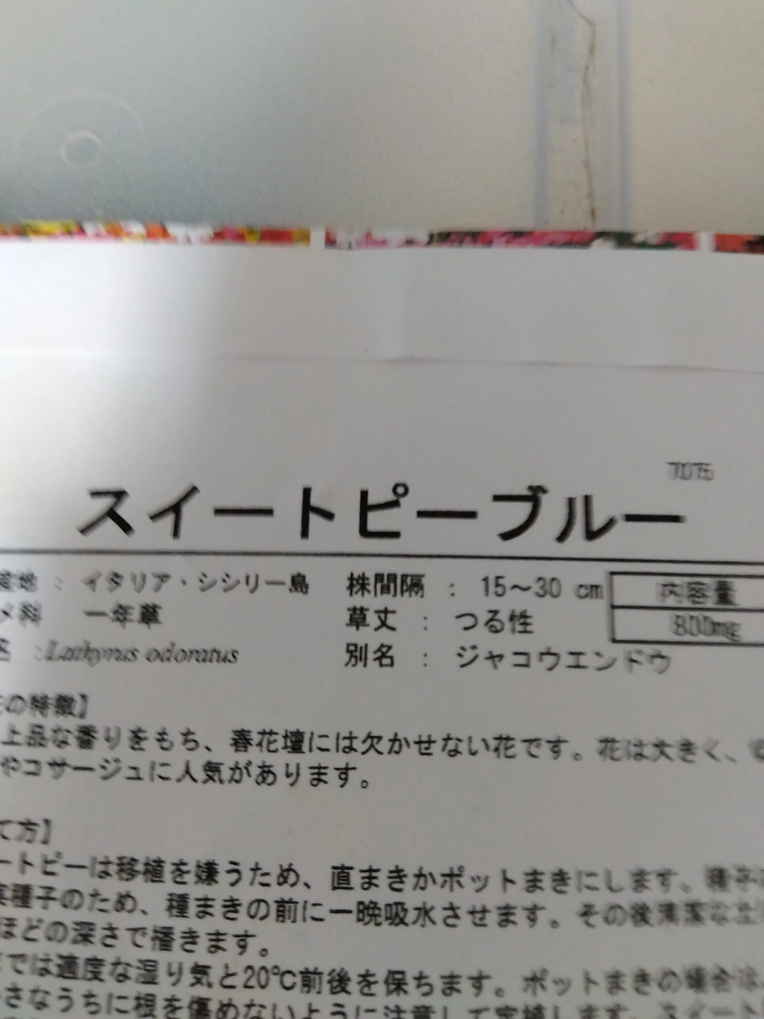 花のたね ミックスの写真4枚目