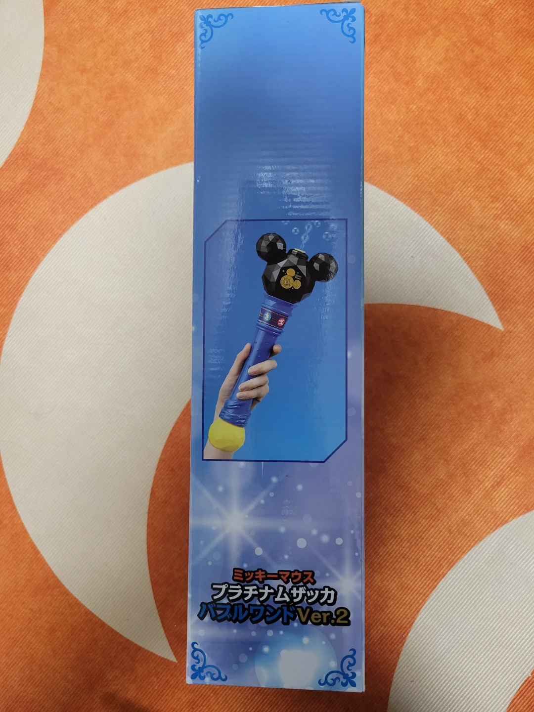 新品未使用 ディズニー ミッキー バブルワンド Ver.2 プラチナムザッカの写真2枚目