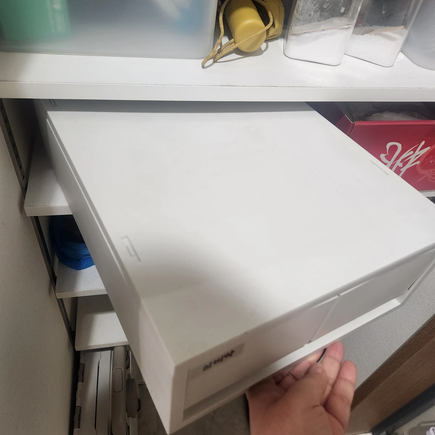 無印良品 小物収納ケース ホワイトグレーの写真2枚目
