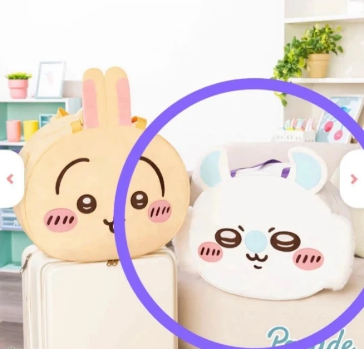 ちいかわおかおbigボストンバッグ② モモンガ