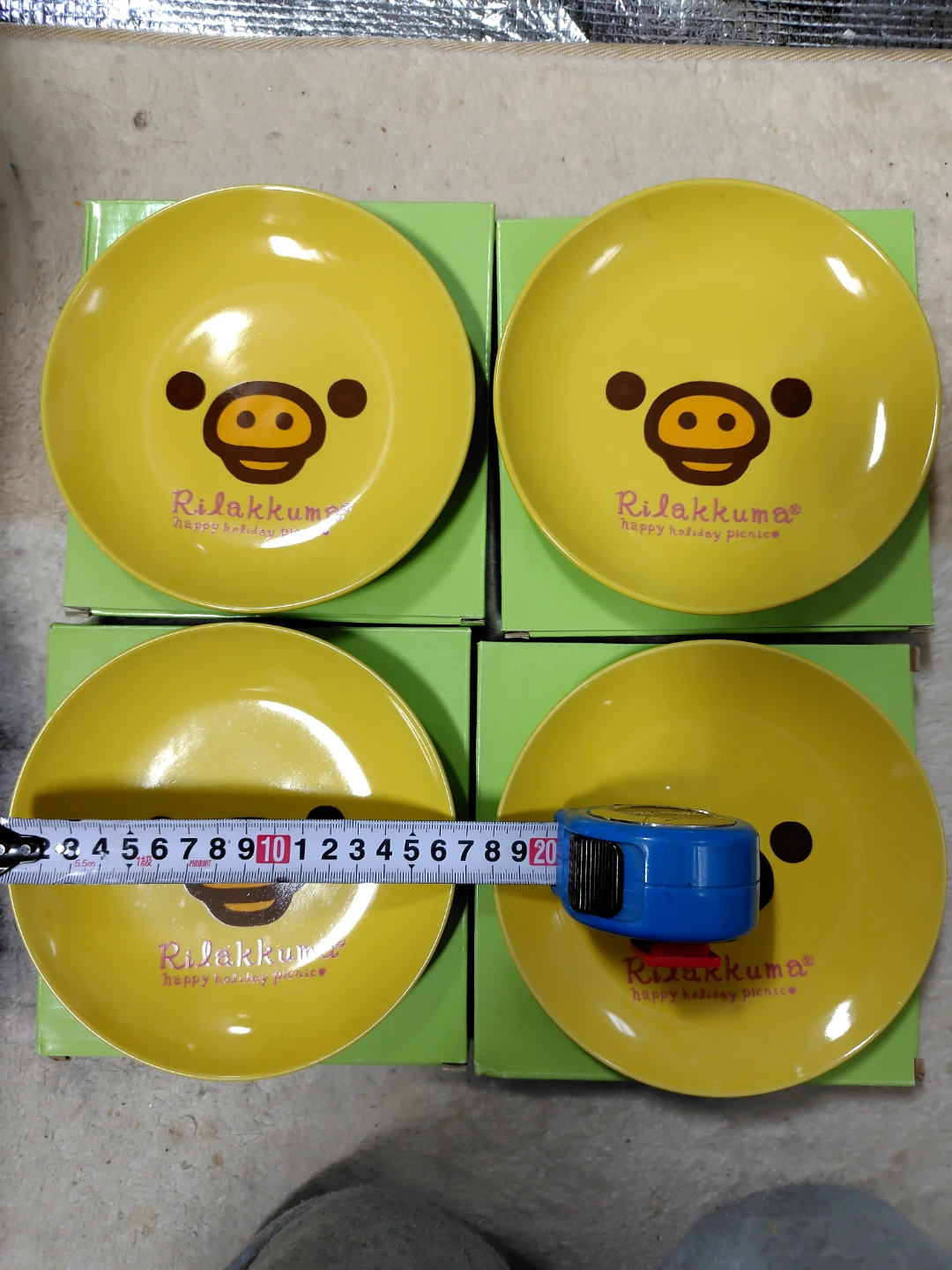 リラックマ 小皿 4枚セットの写真3枚目