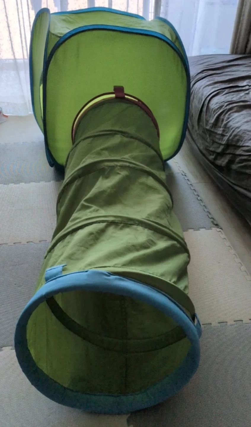 IKEAキッズ用テント トンネルの写真2枚目