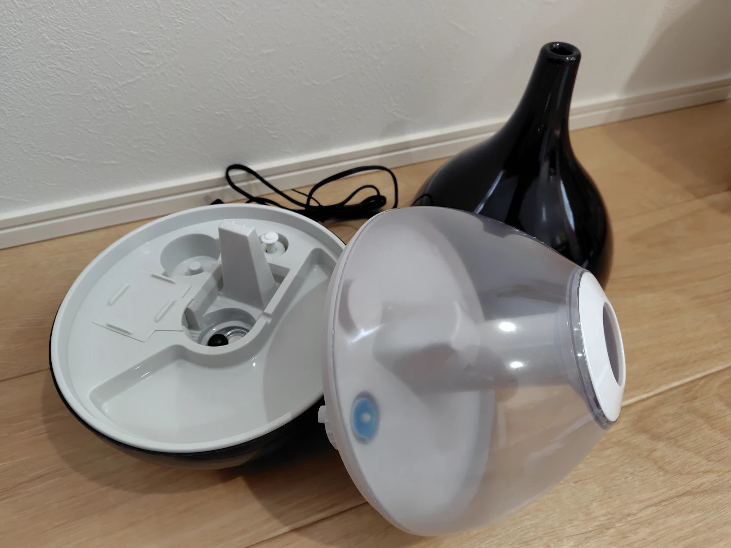 ミドルカラーズ ハイブリッド式加湿器 MD-KH1001の写真3枚目